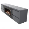 Тумба с биокамином Firelight BFP/P-1700 lux графит