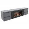Тумба с биокамином Firelight BFP/P-1700 lux графит