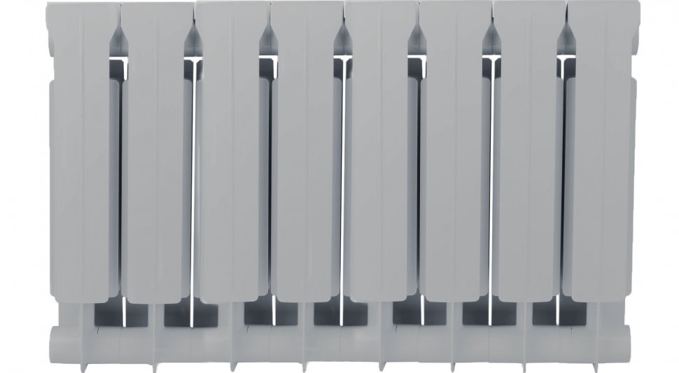 Радиатор биметаллический Global Style Plus 350 (8 секций) серый