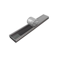 Внутрипольный конвектор КЗТО Бриз 260*100*2200 U 5Ал 12