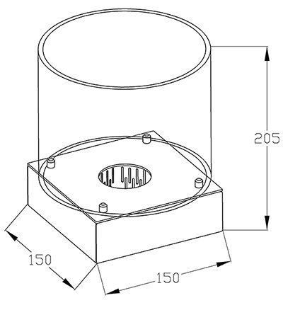 Биокамин Silver Smith Queen