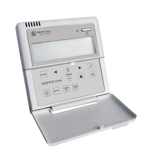 Приточно-вытяжная установка Royal Clima RCS-1250-U+RCE-WFM Soffio Uno с Wi-Fi модулем