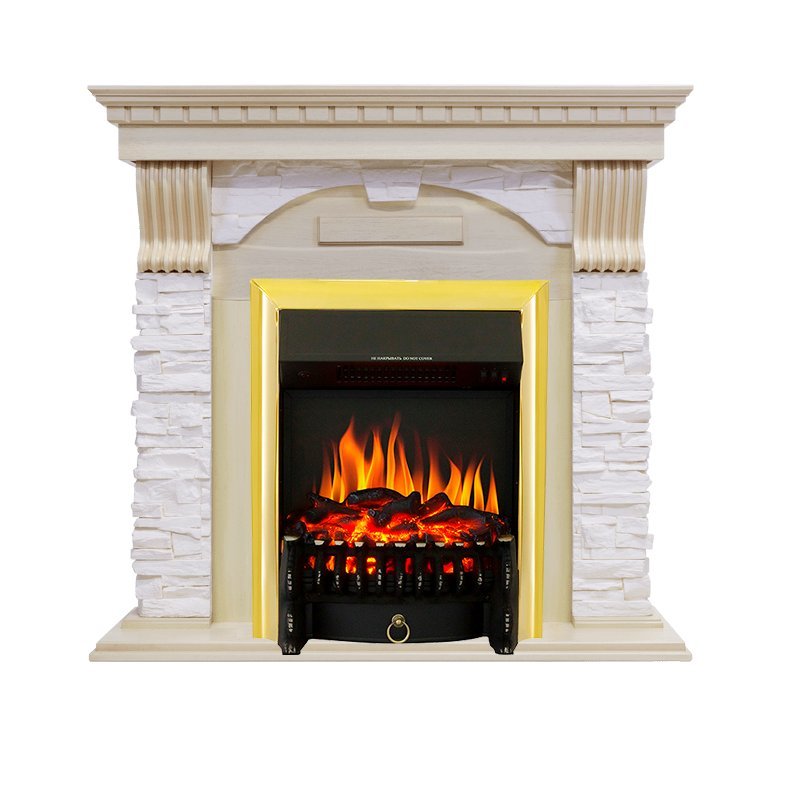 Каминокомплект Royal Flame Dublin с очагом Fobos FX Brass