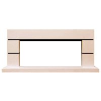 Портал Interflame Норд бежевый под очаг Foton 36 LED FX QZ