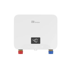 Проточный электрический водонагреватель E8 tempo KLE60 белый пластик