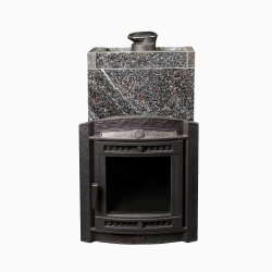 Печь банная PROMetall Атмосфера XL в облицовке Амфиболит