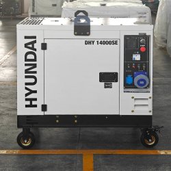 Дизельный электрогенератор Hyundai DHY 14000SE