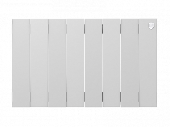 Биметаллический радиатор отопления Royal Thermo PianoForte 300 8 секций Bianco Traffico