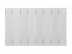 Биметаллический радиатор отопления Royal Thermo PianoForte 300 8 секций Bianco Traffico