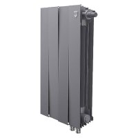 Биметаллический радиатор отопления Royal Thermo PianoForte 500 VDR80 4 секции Silver Satin