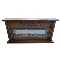 Каминокомплект Interflame Лорд темный дуб с очагом FreeSpace 50 LED FX QZ