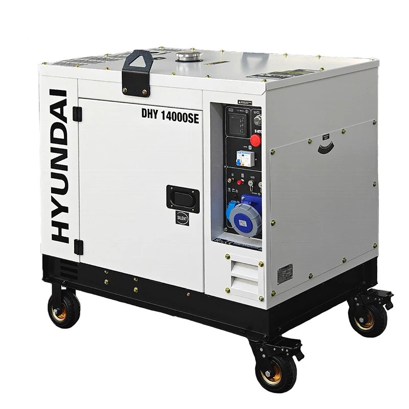 Дизельный электрогенератор Hyundai DHY 14000SE-3