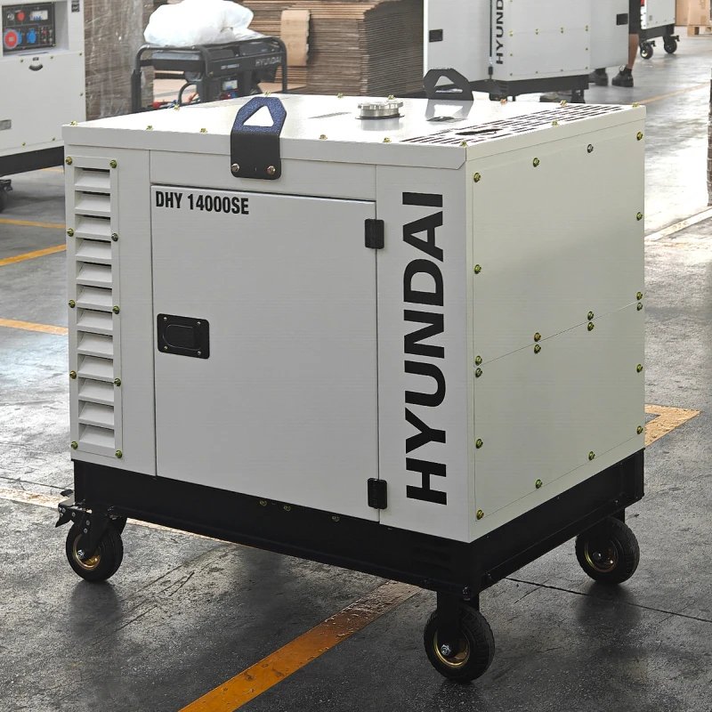 Дизельный электрогенератор Hyundai DHY 14000SE-3