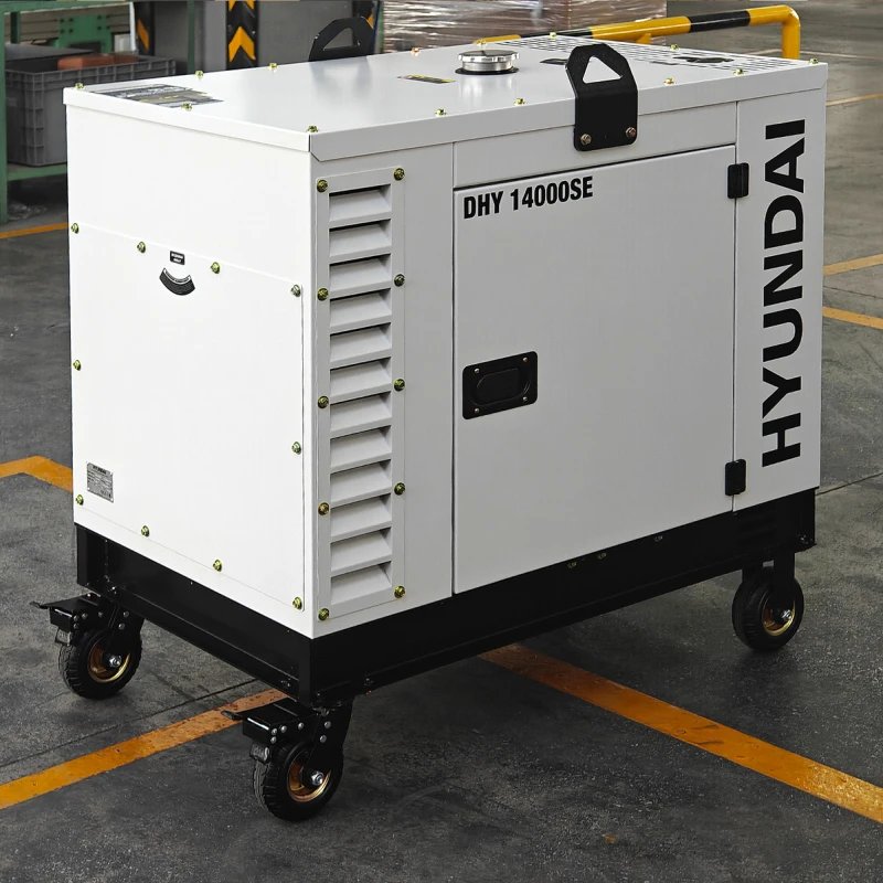 Дизельный электрогенератор Hyundai DHY 14000SE-3