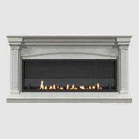 Встроенный портальный биокамин SteelHeat Nikol Long стекло стемалит