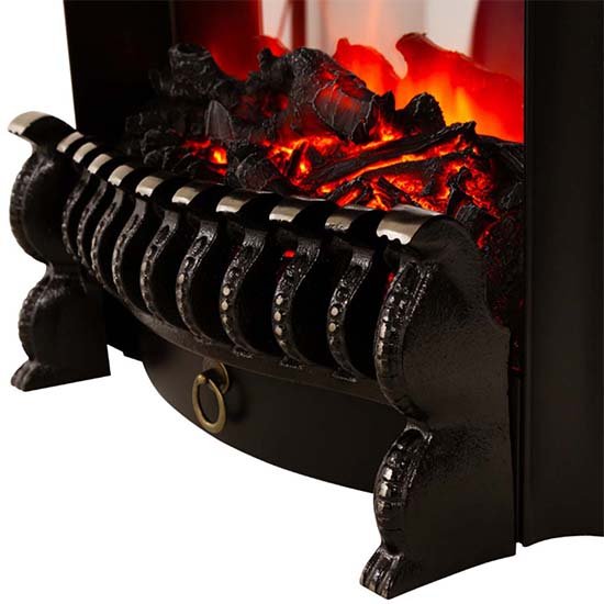 Каминокомплект Хорошие Камины Марс с очагом RealFlame Fobos Lux BL S белое дерево