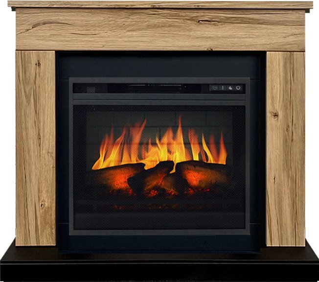 Каминокомплект Royal Flame Bergen 23 (Разборный) с очагом Vision 23 EF LED 3D FX дуб галифакс