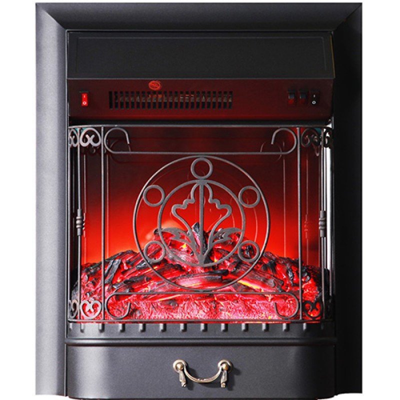 Каминокомплект Interflame Берта с очагом Majestic FX M Black темный дуб