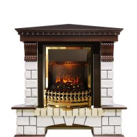 Каминокомплект Dimplex Pierre Luxe угловой с очагом Atherton