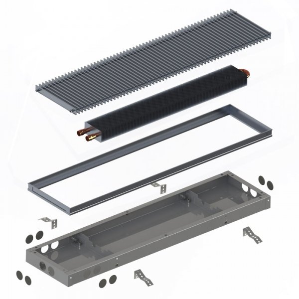 Внутрипольный конвектор iTermic ITT.080.200.1200