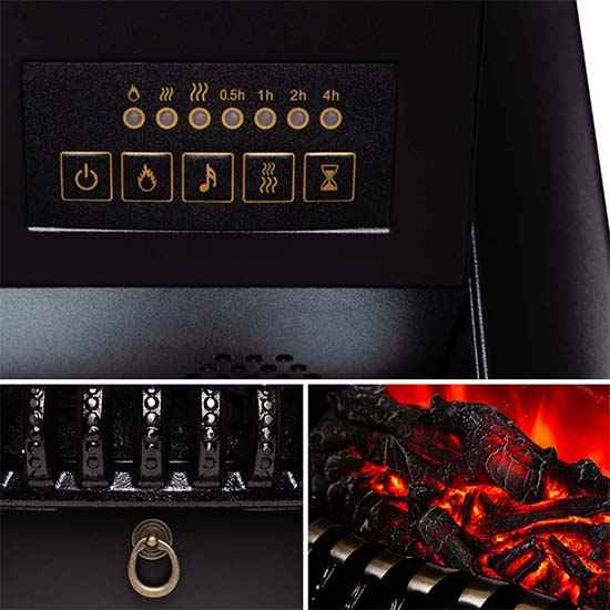 Каминокомплект Хорошие Камины Марс с очагом RealFlame Fobos Lux BL S венге