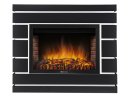 Каминокомплект Firelight Moderno 30 с очагом EFP/P-3020LS шпон чёрный дуб