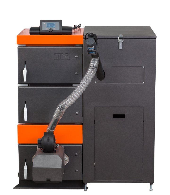 Твердотопливный котел Белкомiн ТIS PELLET DUO 15