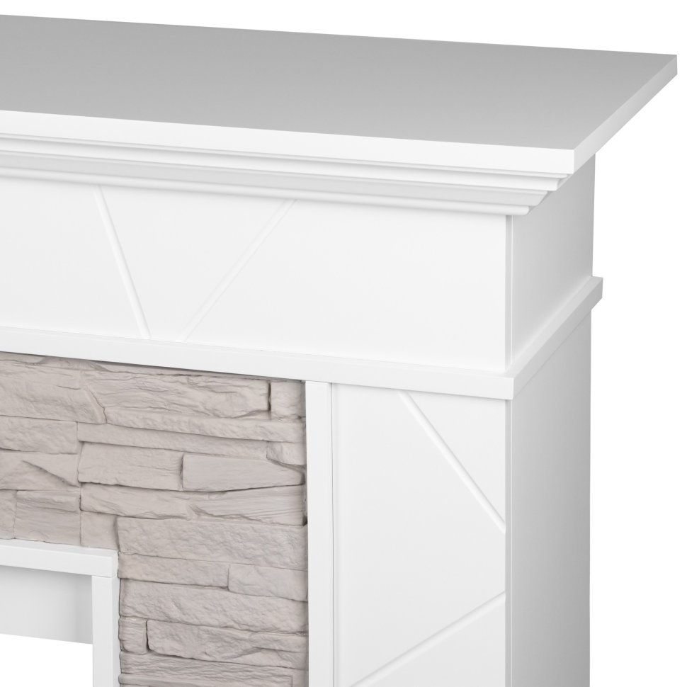 Каминокомплект Firelight Miami 25 с очагом Electrolux EFP/P-2520LS N белый/серый