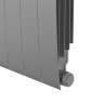 Биметаллический радиатор отопления Royal Thermo BiLiner 500 Silver Satin VR80 6 секций