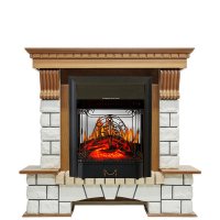 Каминокомплект Royal Flame Pierre Luxe с очагом Majestic FX M Black