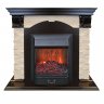 Каминокомплект RealFlame Dublin LUX STD/EUG DN с очагом Majestic s Lux Black/Brass