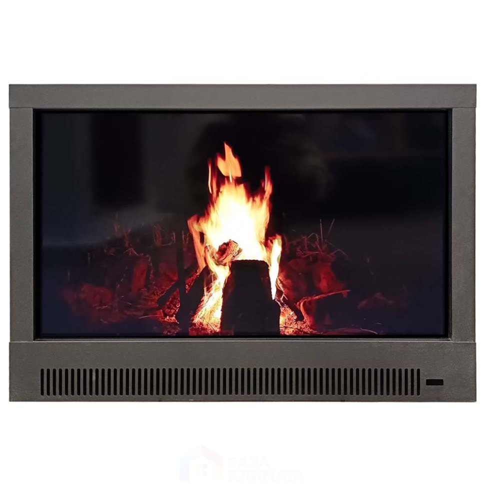 Каминокомплект Хорошие Камины Марс XL с очагом Феникс мрамор черный