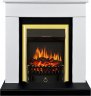 Каминокомплект Royal Flame Bergen c очагом Fobos FX Brass черно-белый