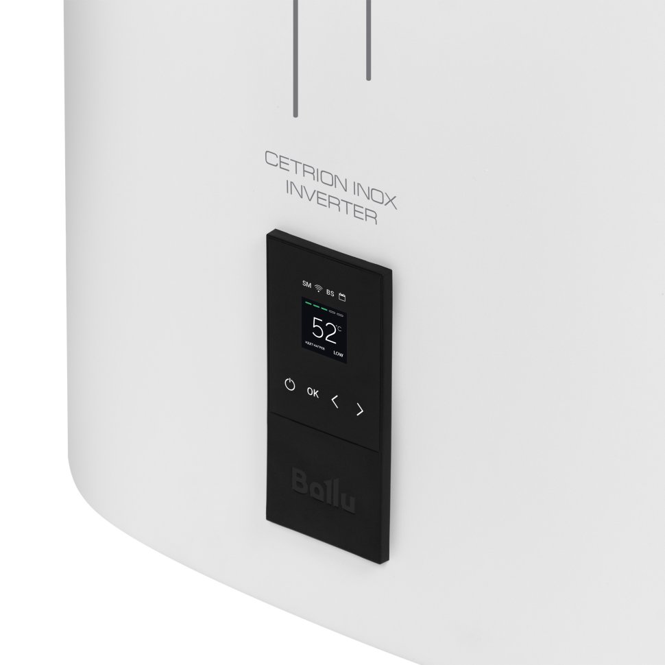 Накопительный водонагреватель Ballu BWH/S 30 Cetrion Inox Inverter