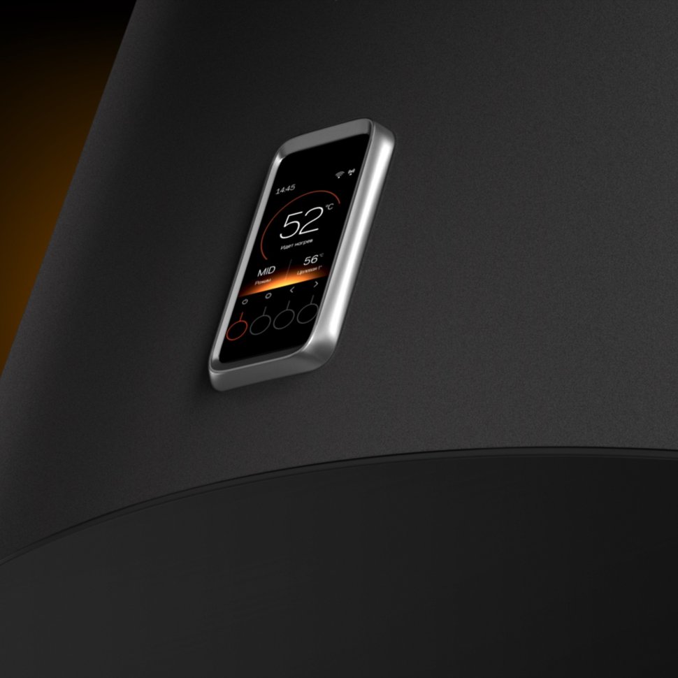 Накопительный водонагреватель AURUS AWH SS 80 S Graphite