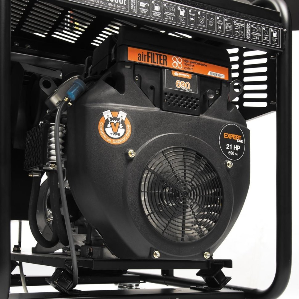 Генератор бензиновый Daewoo GDA 12500E