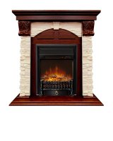 Каминокомплект Royal Flame Dublin (Разборный) с очагом Fobos FX M Black RC орех каньон/сланец