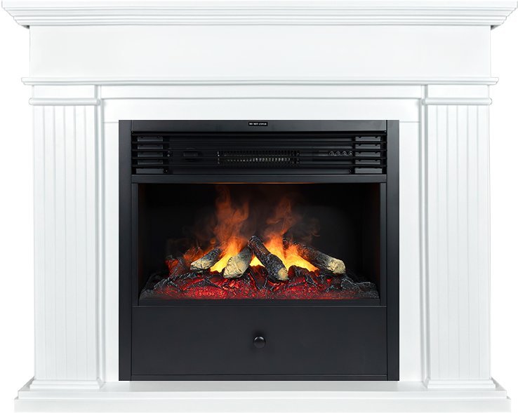 Каминокомплект Royal Flame Bern (Разборный) с очагом Design B650RF 3D бьянко белый