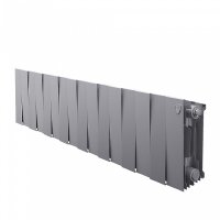 Биметаллический радиатор отопления Royal Thermo PianoForte 200 16 секций Silver Satin