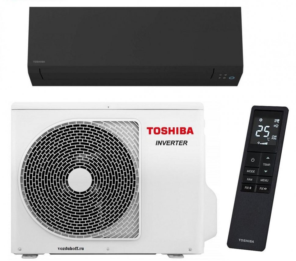 Сплит-система Toshiba RAS-B18G3KVSGB-E/RAS-18J2AVSG-E1 Shorai Edge Black