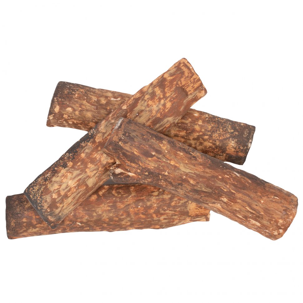 Тумба с биокамином Firelight BFP/P-1400L белый+набор керамических дров сосна