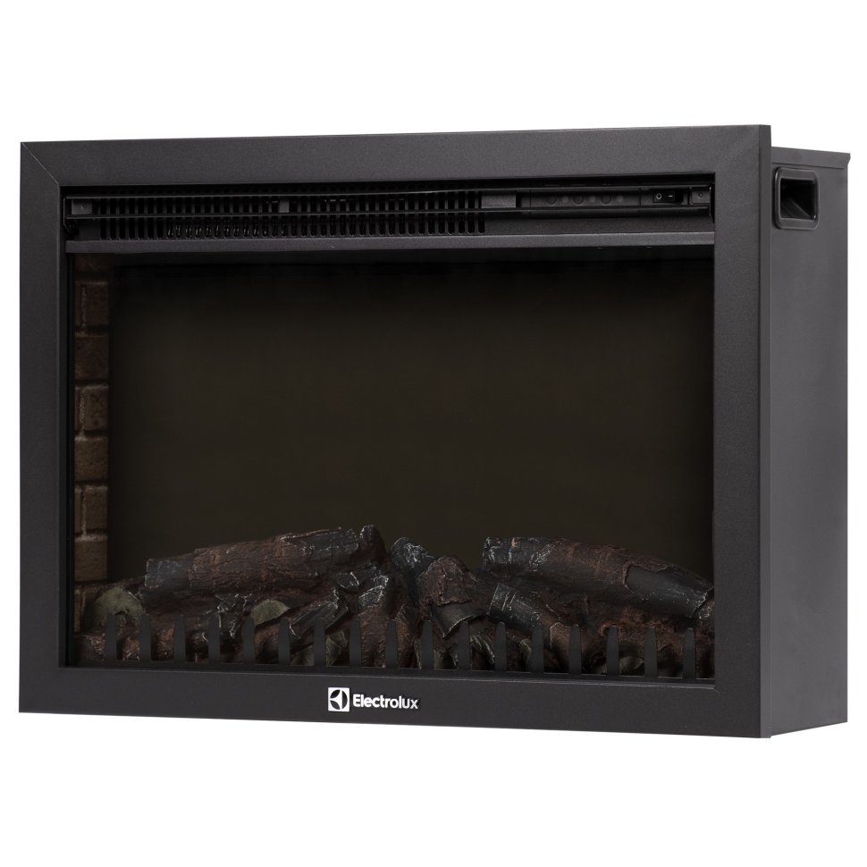 Каминокомплект Firelight Bricks 25 с очагом Electrolux EFP/P-2520LS N камень бежевый/шпон темный дуб