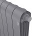 Биметаллический радиатор отопления Royal Thermo Infinity 500 VR80 6 секций Silver Satin