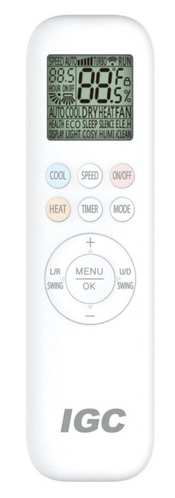 Сплит-система IGC RAS-V12RTF/RAC-V12RTF Freddo Grey DC Inverter