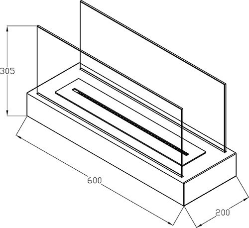 Биокамин Silver Smith King