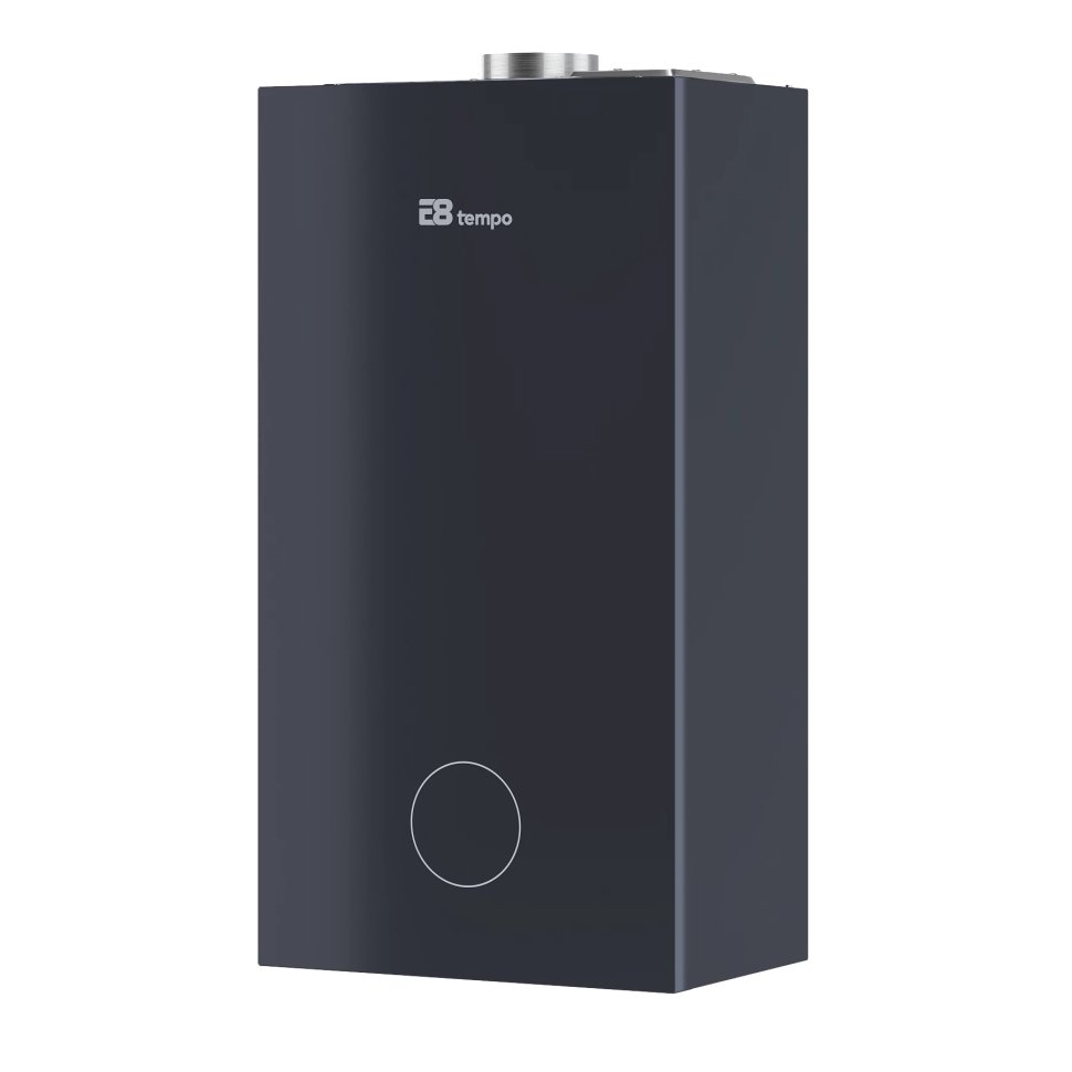 Настенный газовый котел E8 tempo GHA32V (стеклянная панель серый графит)