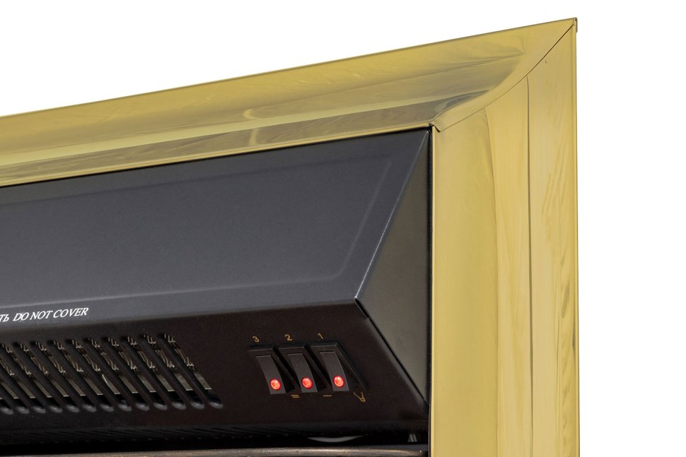 Каминокомплект Royal Flame Dublin RUSTIC (Разборный) с очагом Majestic FX M Brass слоновая кость