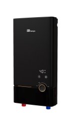 Проточный электрический водонагреватель E8 tempo FSK312 черный (трёхфазный)