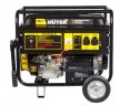 Бензиновый электрогенератор Huter DY6500LX с колесами