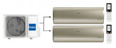 Мульти сплит-система на 2 комнаты 25+35 м2 Haier AS25S2SJ2FA-G+AS35S2SJ2FA-G/2U40S2SM1FA Jade Super Match